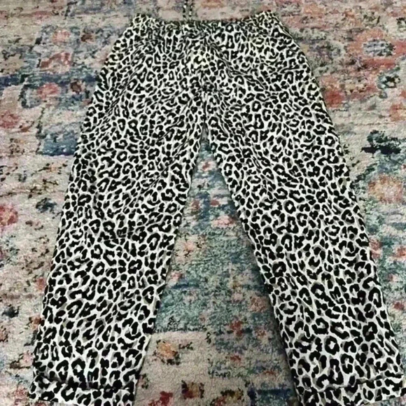 J. Crew Factory Leopard Print Pants - Picture 4 of 9